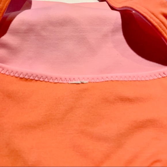Lululemon Light Pink and Orange Workout Tank - Picture 4 of 4
